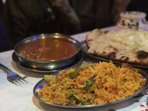 Alishan restaurant Glasgow foodie prawn curry