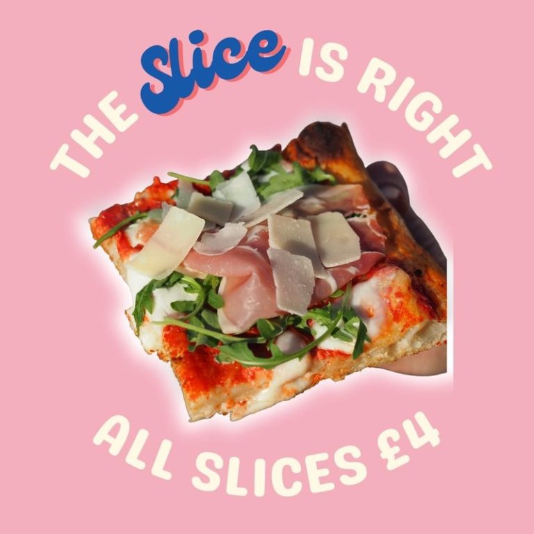 slice pizza cocktail glasgow book