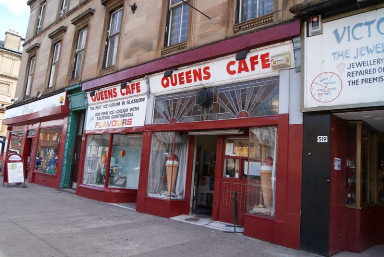 queens cafe glasgow