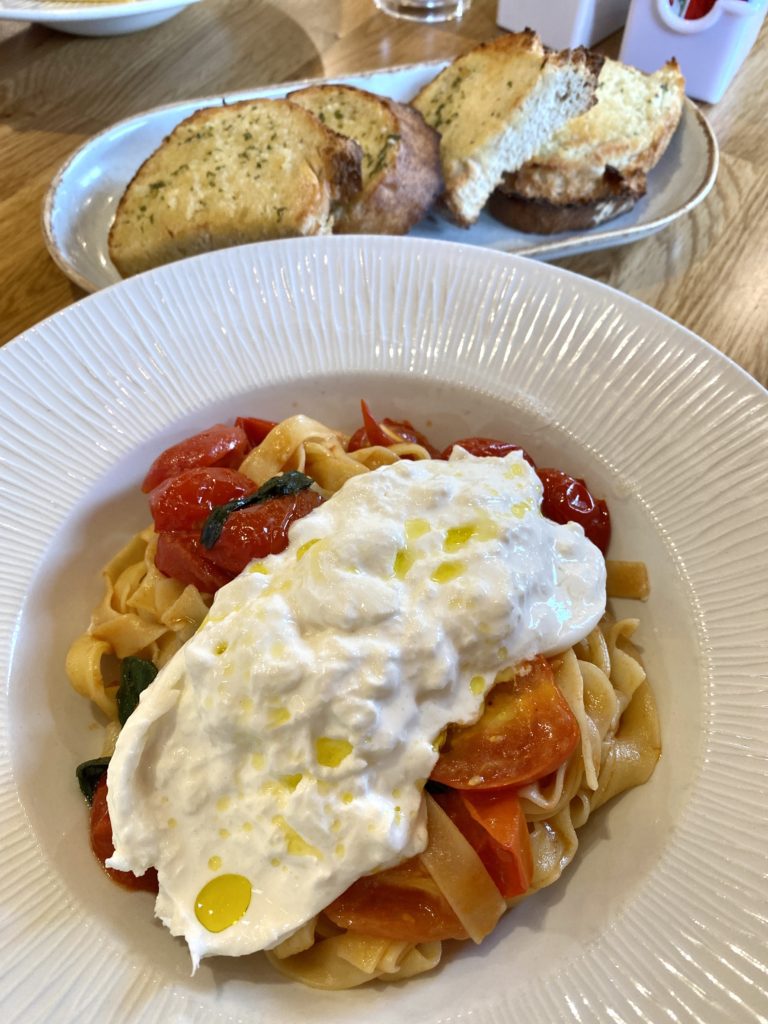 Celinos dennistoun Glasgow Lunch Pasta