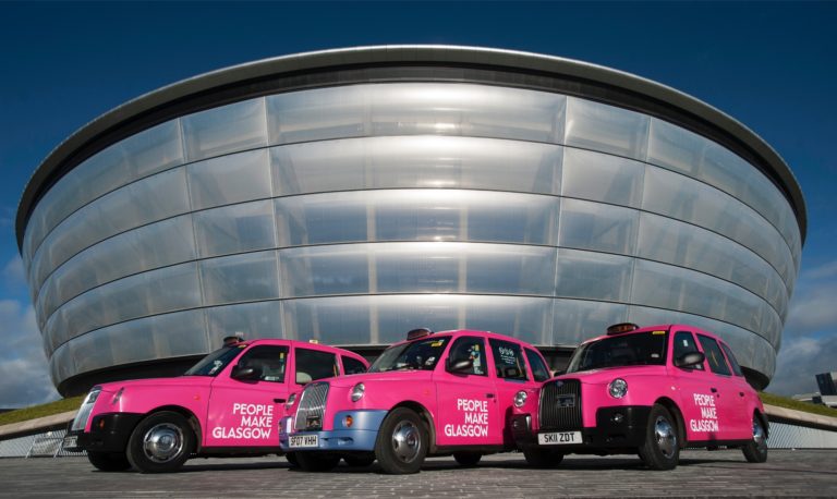 people make glasgow taxi