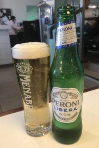 Peroni Libera alcohol free beer