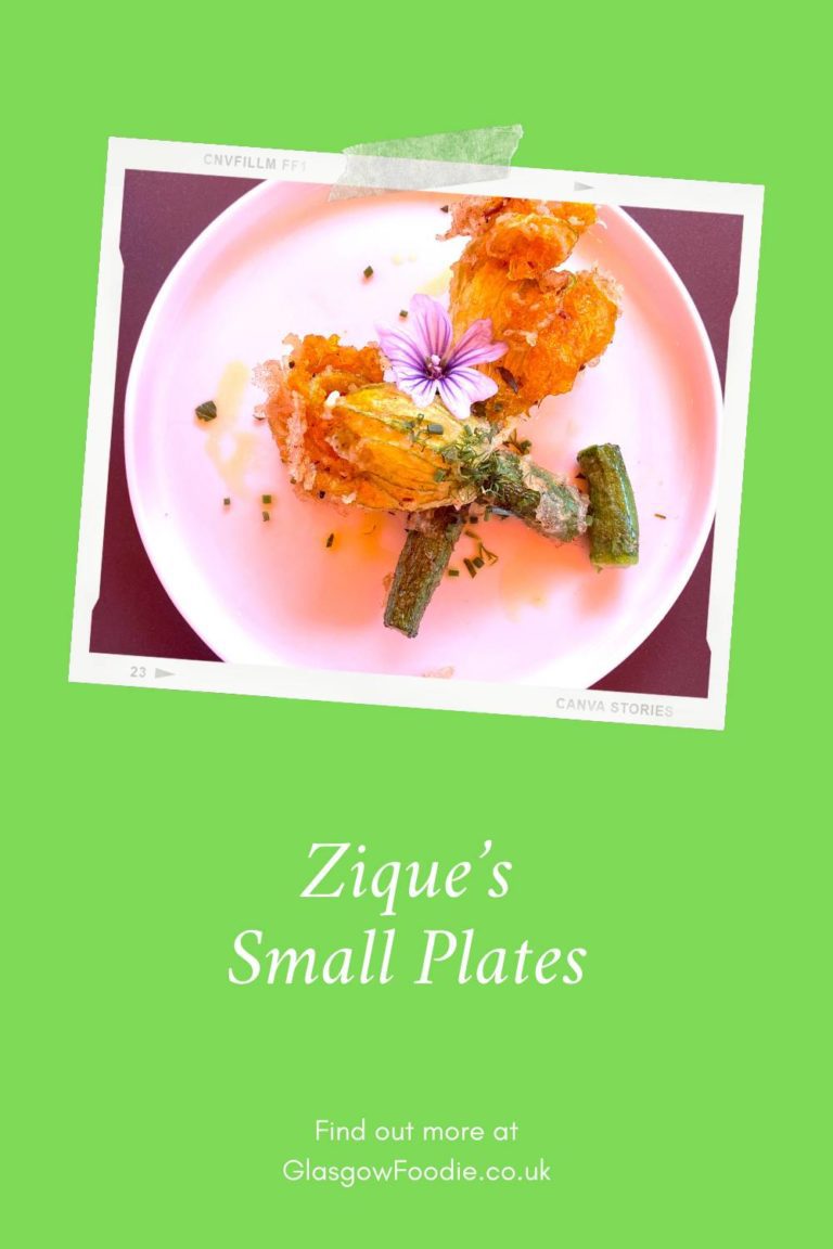 Small plates at Zique’s Pinterest pin 