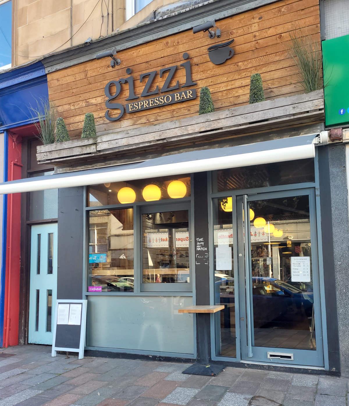 Gizzi Espresso Bar, Shawlands