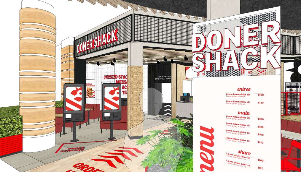 New branding and menu for Doner Shack