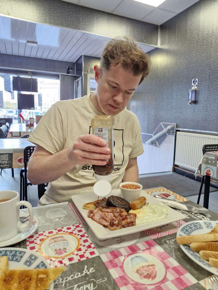 full breakfast Glasgow city centre