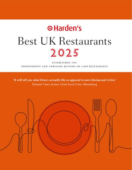 Hardens Best UK Restaurants 2025 Cover image