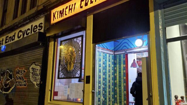 kimchi cult glasgow outside