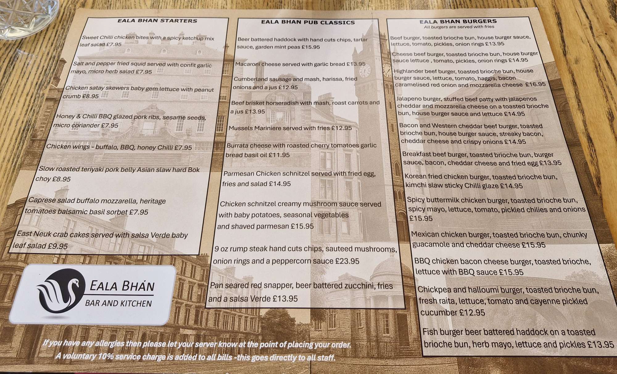 eala bhan pollokshaws menu