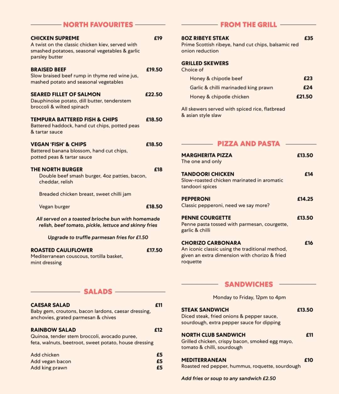 North at Address Glasgow launches fresh summer menu,
