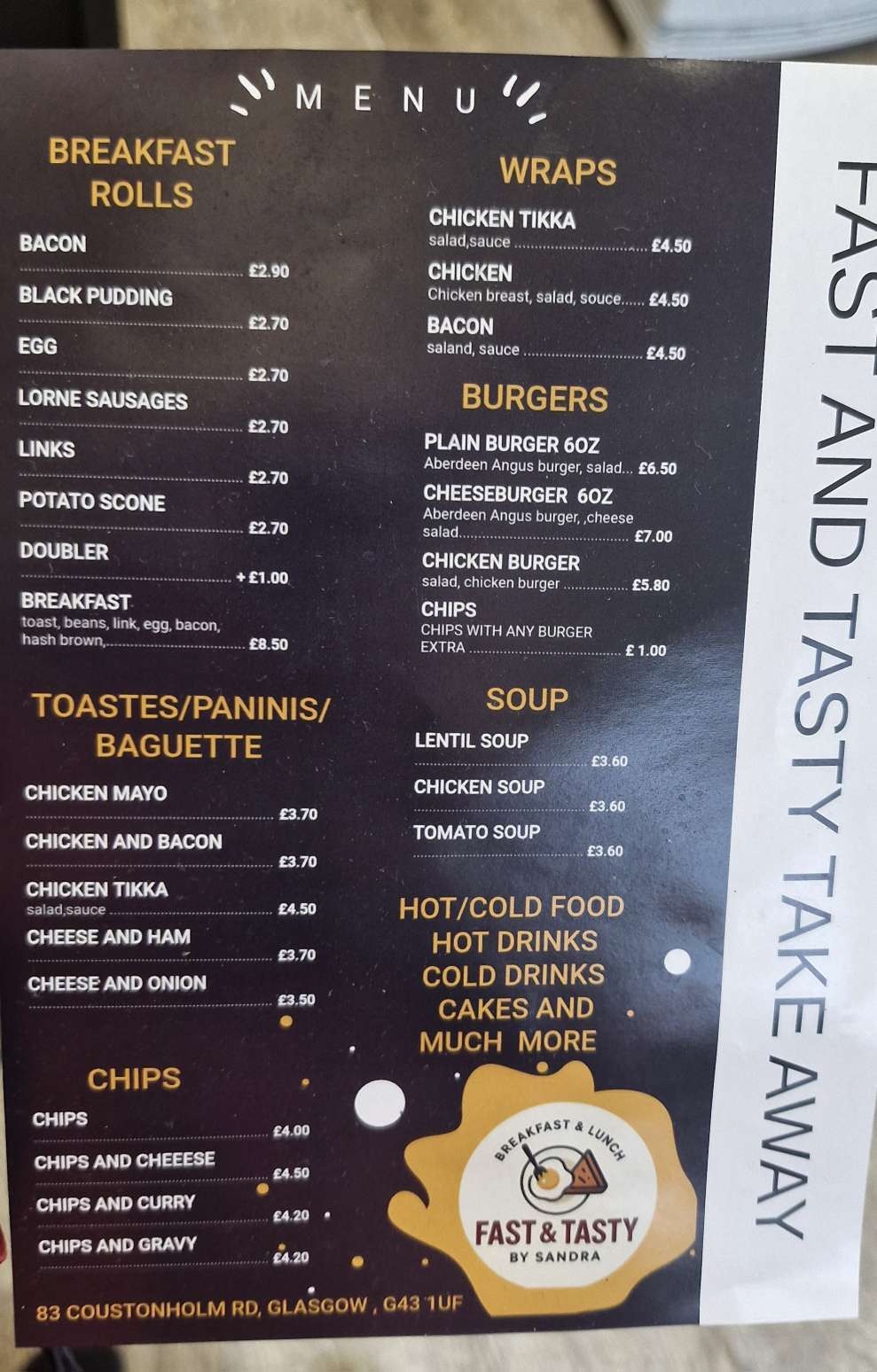 Review - Fast & Tasty by Sandra Shawlands