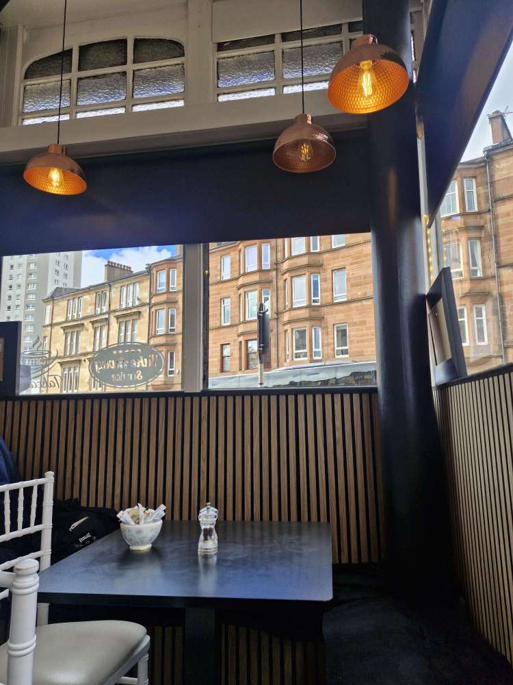inside Govies Coffee Club on Carmunnock Road in Glasgow
